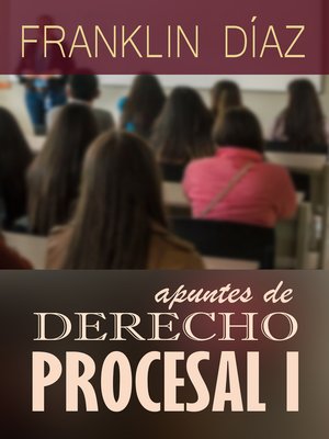 cover image of Apuntes de Derecho Procesal I